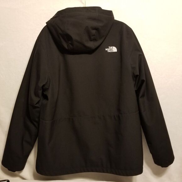 The North Face Mens Large Coat Apex Elevation Jacket Black Zip Pockets Windproof - Picture 10 of 13